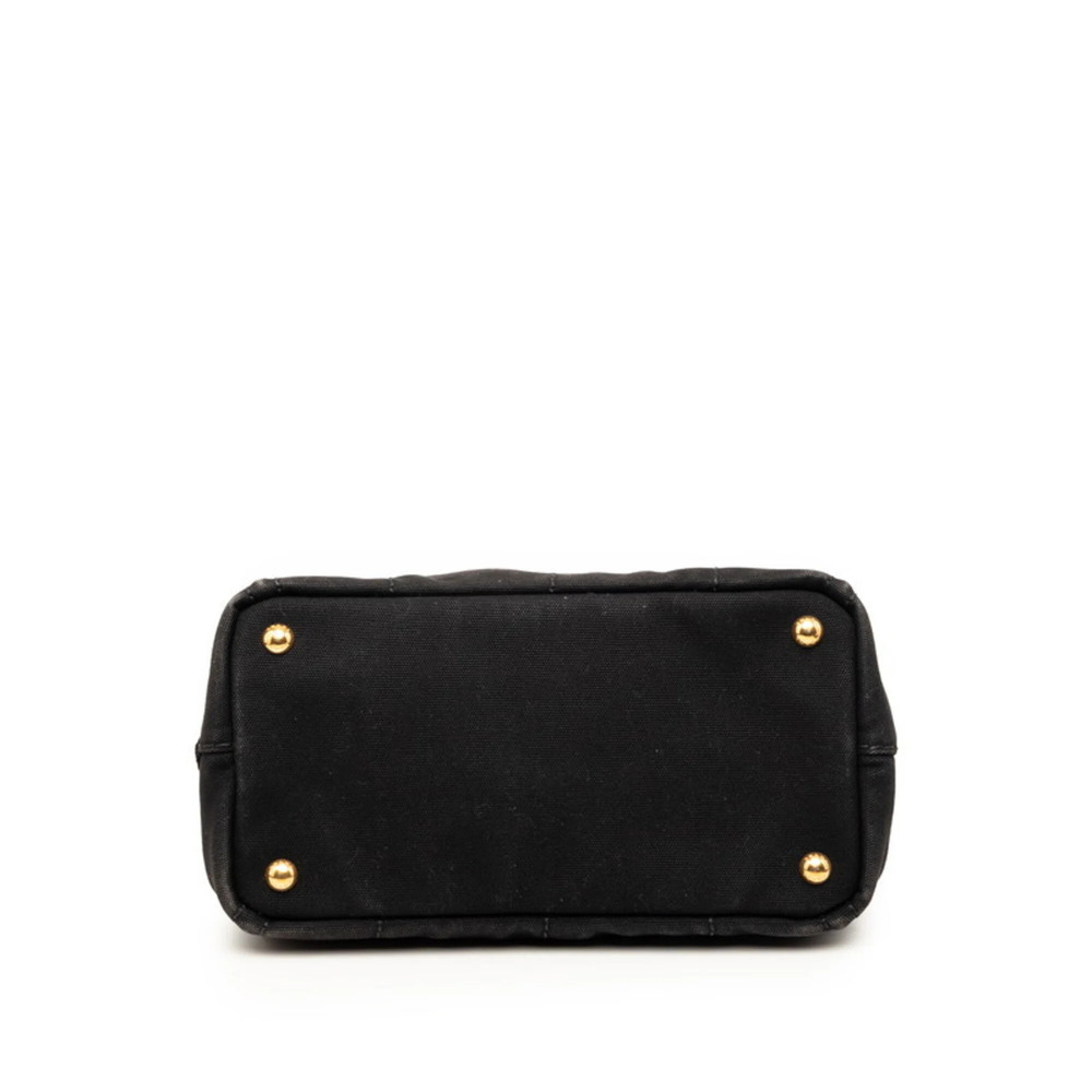 PRADA Black Canvas Shoulder Bag - Picture 3 of 7